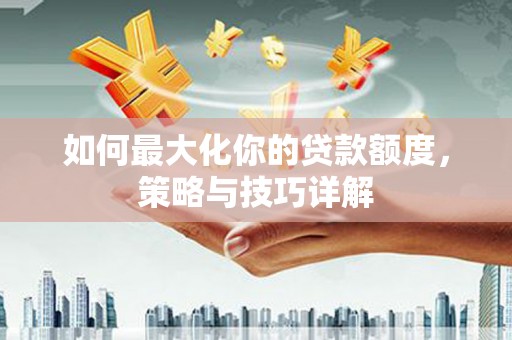 宝塔如何最大化你的贷款额度，策略与技巧详解