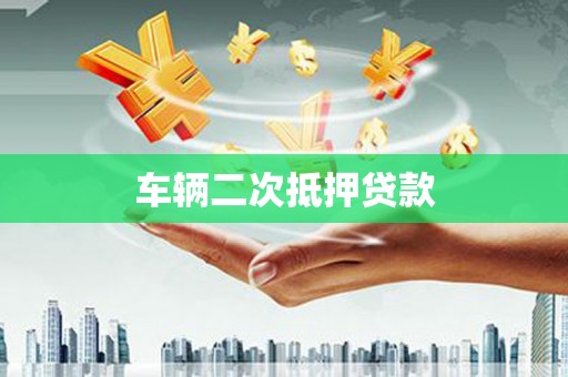 宝塔车辆二次抵押贷款