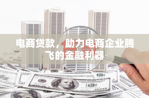 宝塔电商贷款，助力电商企业腾飞的金融利器