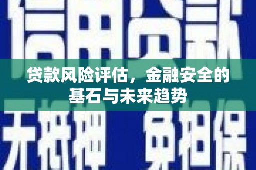 宝塔贷款风险评估，金融安全的基石与未来趋势