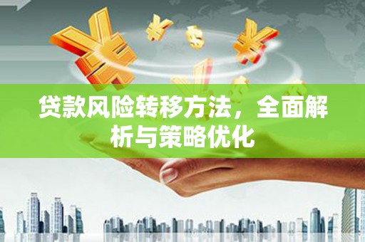 宝塔贷款风险转移方法，全面解析与策略优化