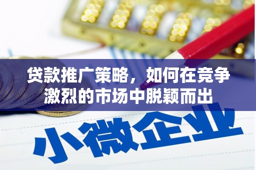 宝塔贷款推广策略，如何在竞争激烈的市场中脱颖而出