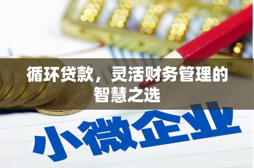 宝塔循环贷款，灵活财务管理的智慧之选