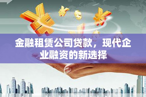 宝塔金融租赁公司贷款，现代企业融资的新选择