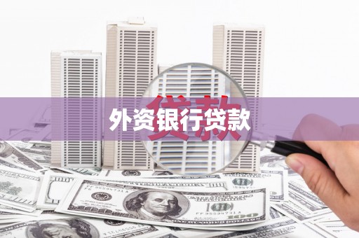 宝塔外资银行贷款