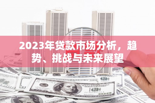 宝塔2023年贷款市场分析，趋势、挑战与未来展望