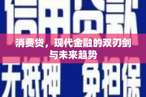 宝塔消费贷，现代金融的双刃剑与未来趋势