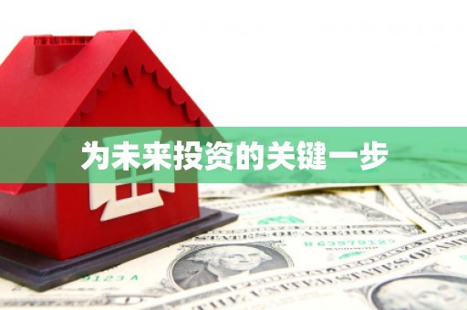 宝塔为未来投资的关键一步