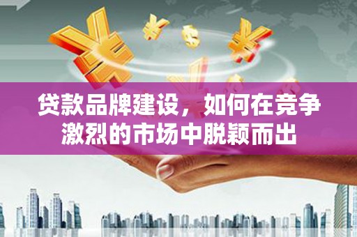 宝塔贷款品牌建设，如何在竞争激烈的市场中脱颖而出