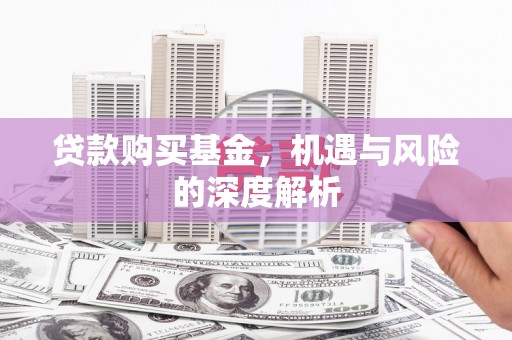 宝塔贷款购买基金，机遇与风险的深度解析