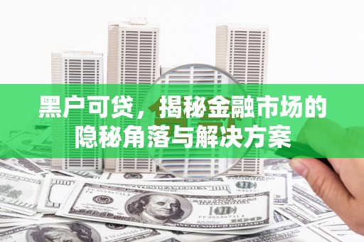 宝塔黑户可贷，揭秘金融市场的隐秘角落与解决方案