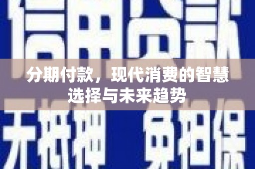 宝塔分期付款，现代消费的智慧选择与未来趋势