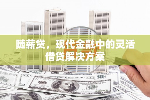 宝塔随薪贷，现代金融中的灵活借贷解决方案