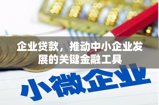 宝塔企业贷款，推动中小企业发展的关键金融工具