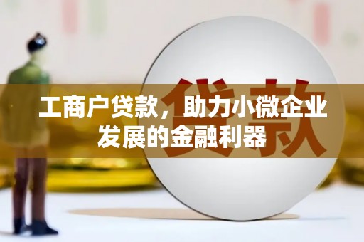 宝塔工商户贷款，助力小微企业发展的金融利器