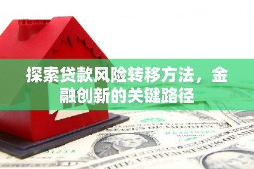 宝塔探索贷款风险转移方法，金融创新的关键路径