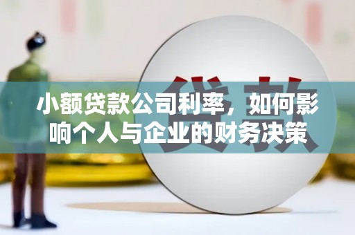宝塔小额贷款公司利率，如何影响个人与企业的财务决策