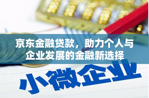 宝塔京东金融贷款，助力个人与企业发展的金融新选择