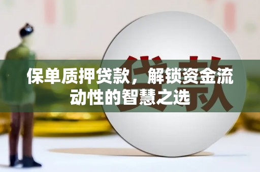 宝塔保单质押贷款，解锁资金流动性的智慧之选