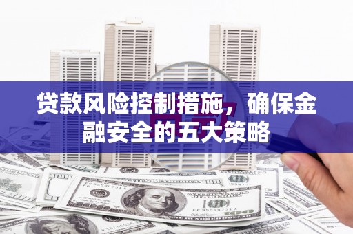 宝塔贷款风险控制措施，确保金融安全的五大策略