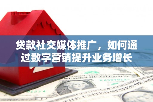 宝塔贷款社交媒体推广，如何通过数字营销提升业务增长