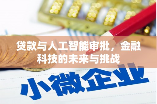 宝塔贷款与人工智能审批，金融科技的未来与挑战