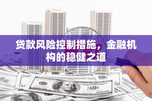 宝塔贷款风险控制措施，金融机构的稳健之道