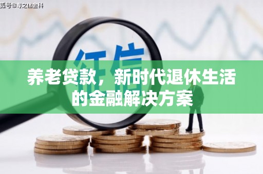 宝塔养老贷款，新时代退休生活的金融解决方案