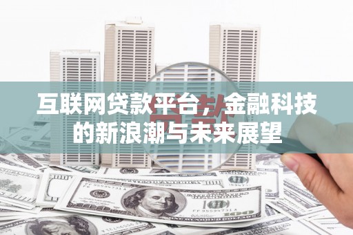 宝塔互联网贷款平台，金融科技的新浪潮与未来展望