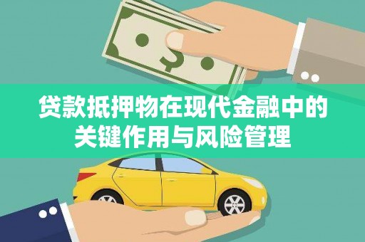 宝塔贷款抵押物在现代金融中的关键作用与风险管理