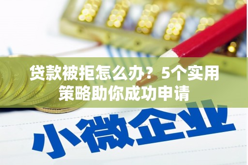 宝塔贷款被拒怎么办？5个实用策略助你成功申请