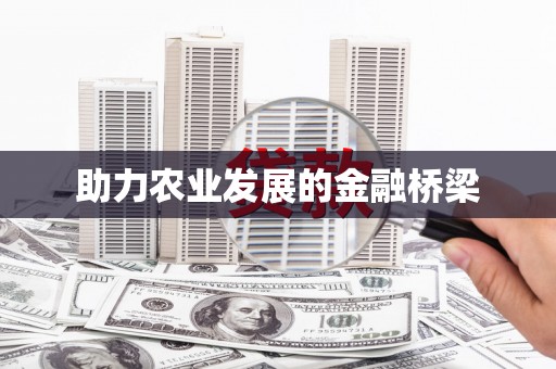 宝塔助力农业发展的金融桥梁