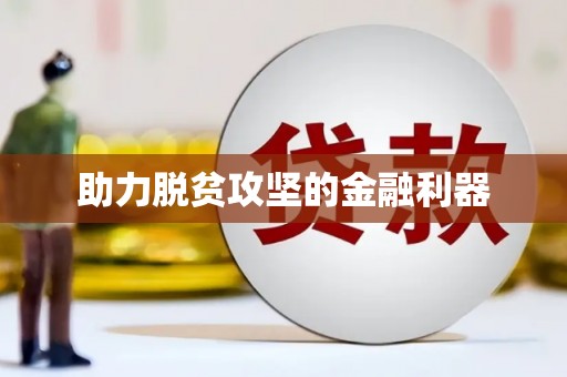 宝塔助力脱贫攻坚的金融利器