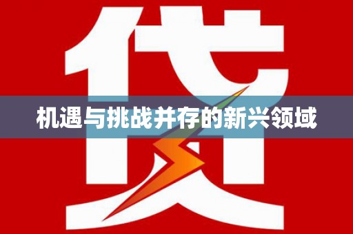 宝塔机遇与挑战并存的新兴领域