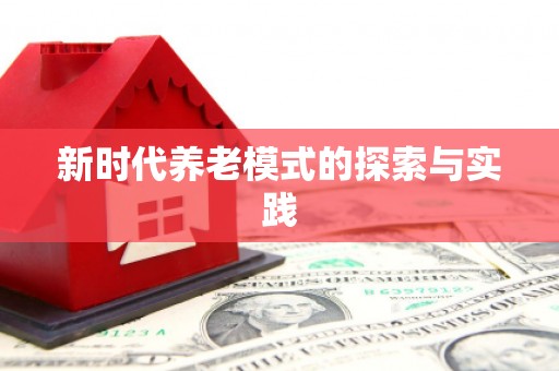 宝塔新时代养老模式的探索与实践
