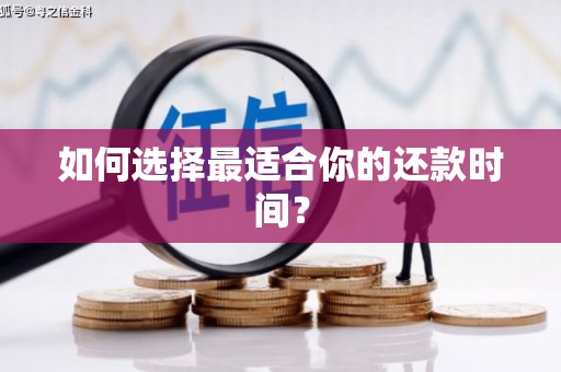 宝塔如何选择最适合你的还款时间？