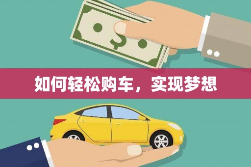 宝塔如何轻松购车，实现梦想