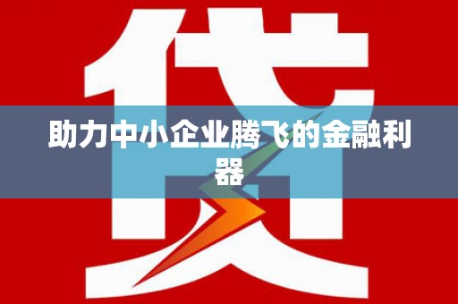 宝塔助力中小企业腾飞的金融利器