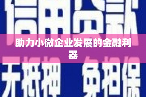 宝塔助力小微企业发展的金融利器