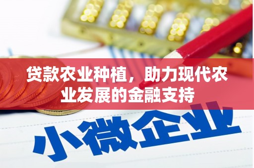 宝塔贷款农业种植，助力现代农业发展的金融支持